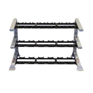 BODY SOLID 3 TIER SADDLE DUMBBELL RACK